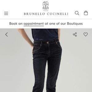 Brunello Cucinelli Denim Slim trousers